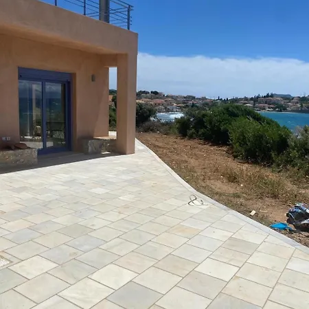 Villa Elaia'S Modern House With Panoramic View Elia (Laconia)