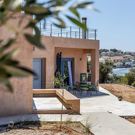 Villa Elaia's Modern House With Panoramic View