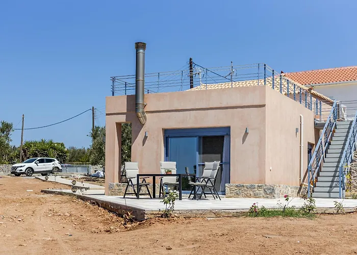 Elaia'S Modern Villa - Panoramic Sea View Villa