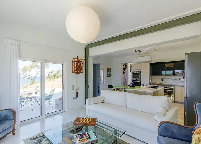 Villa Elaia'S Modern Villa - Panoramic Sea View