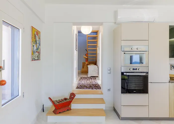 Elaia'S Modern Villa - Panoramic Sea View Villa Elia (Laconia)