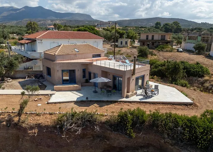 Elaia'S Modern Villa - Panoramic Sea View Βίλα Ελιά Λακωνίας