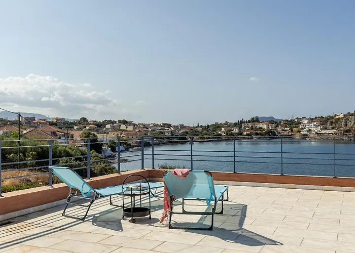 Elaia'S Modern Villa - Panoramic Sea View Villa