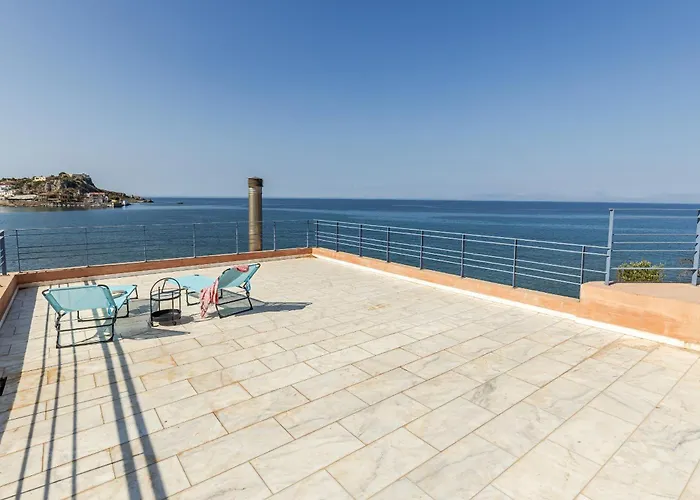 빌라 Elaia's Modern - Panoramic Sea View